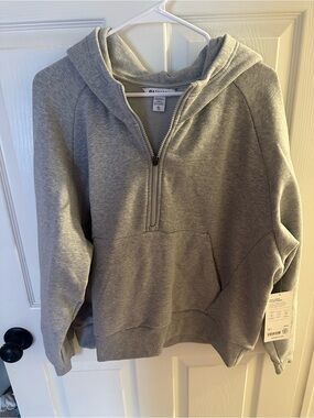 NWT Athleta 1/2 zip hoodie